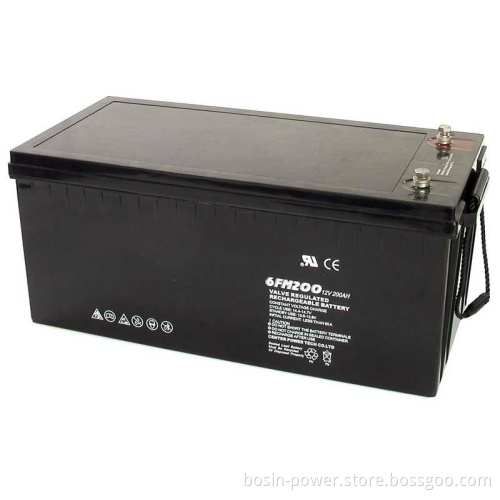 12V/200ah Maintenance Free Deep Recycle Battery